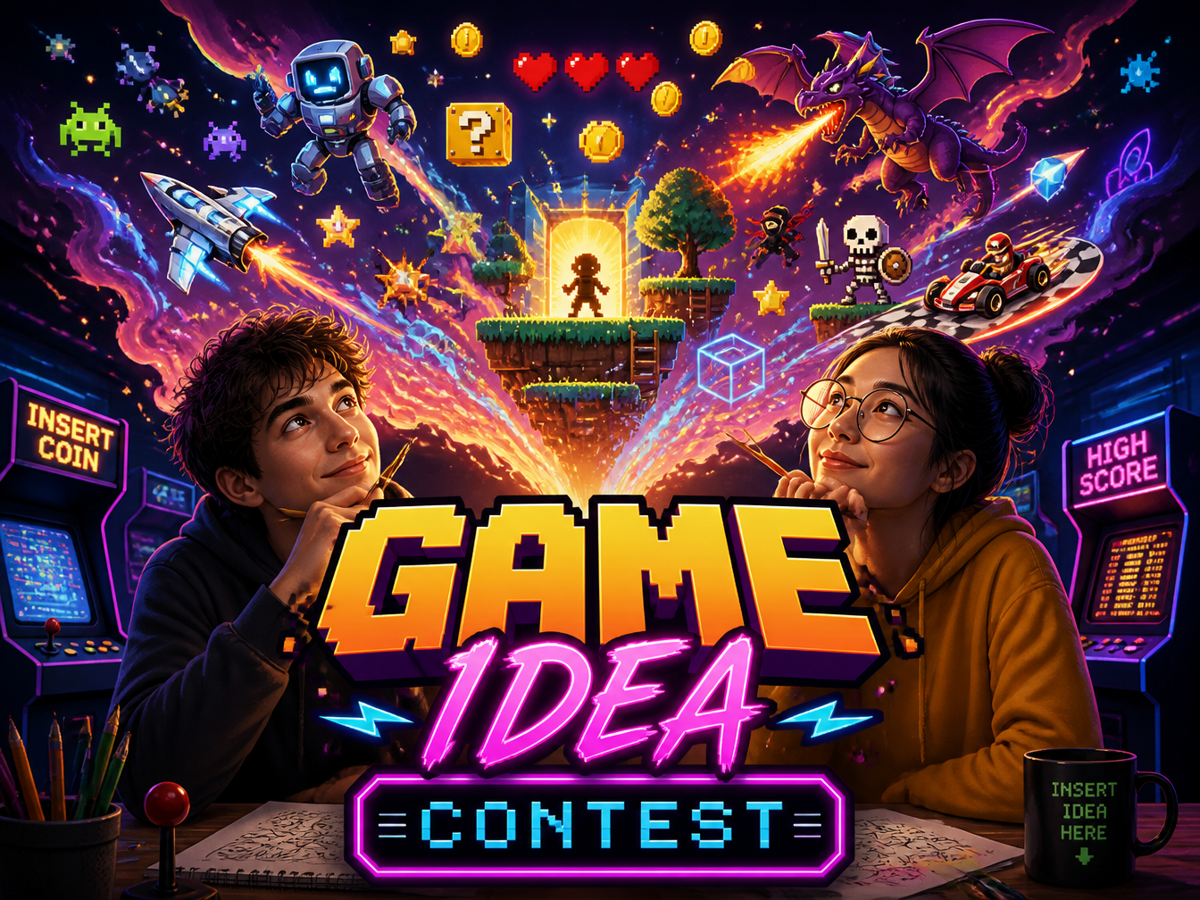 Arcade 51 Game Idea Contest - submit your game idea
